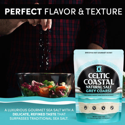 Celtic Coastal Grey Coarse - Natural Salt
