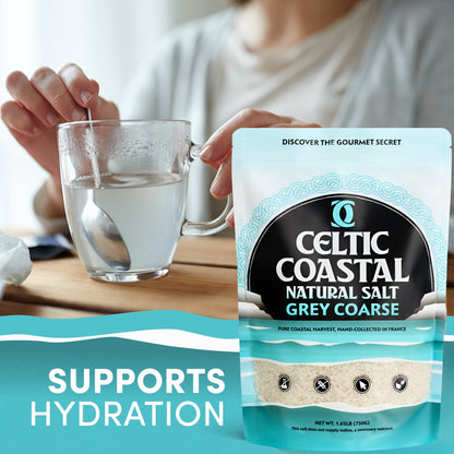 Celtic Coastal Grey Coarse - Natural Salt