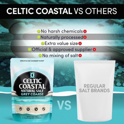 Celtic Coastal Grey Coarse - Natural Salt
