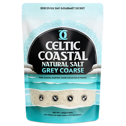 Celtic Coastal Grey Coarse - Natural Salt